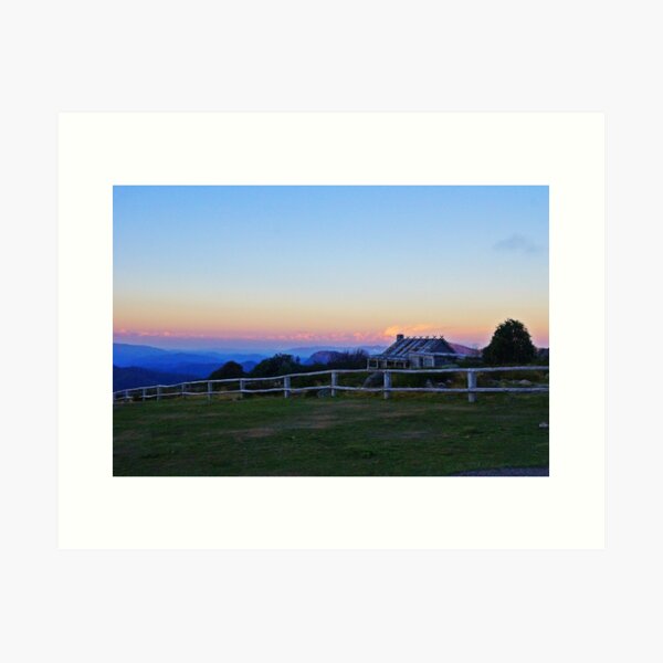 Item preview, Sunset @ Craig's Hut designed and sold by jessfleming.