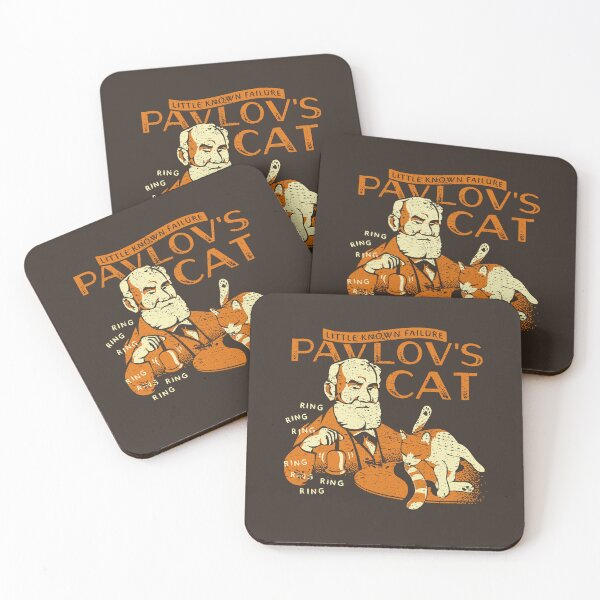Item preview, Pavlov's Cat - Destressed Design designed and sold by risible.