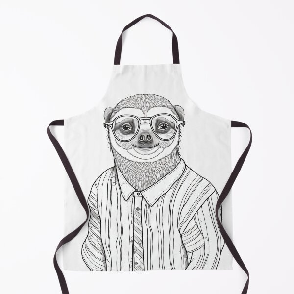 Item preview, Perezoso estilo humano Smart Sloth con gafas designed and sold by MaxEXP.