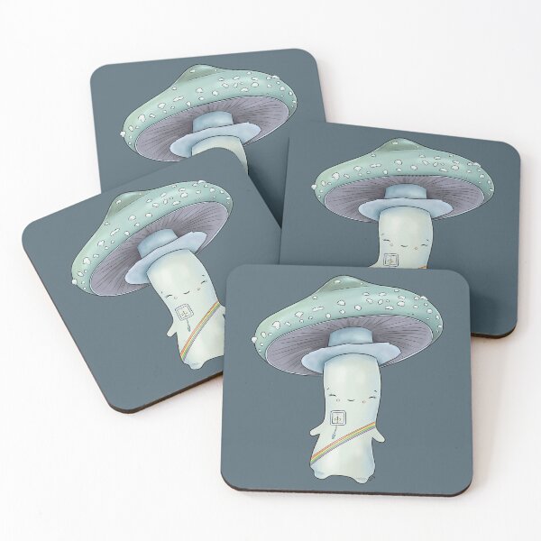 Item preview, Cute Mushroom With a Port designed and sold by misslovelymess.