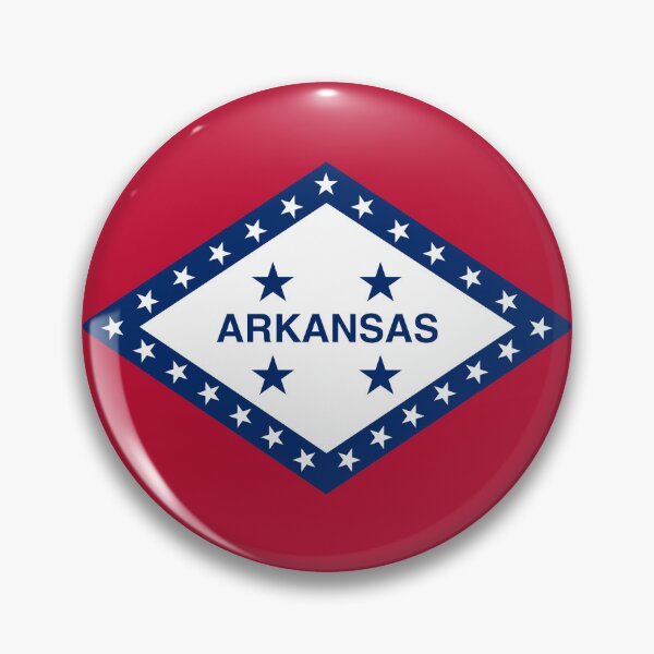 Item preview, Arkansas State Flag - Second Official Flag, 1923-1924 designed and sold by awsomehog1.