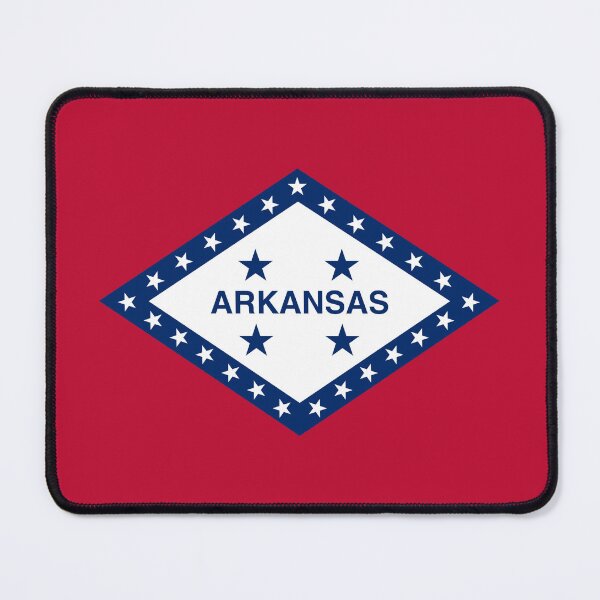 Item preview, Arkansas State Flag - Second Official Flag, 1923-1924 designed and sold by awsomehog1.