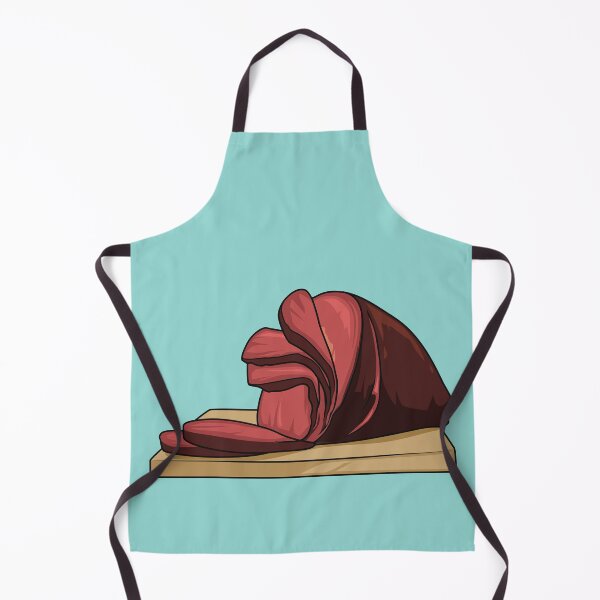 Item preview, Ham cartoon illustration designed and sold by Misscartoon.