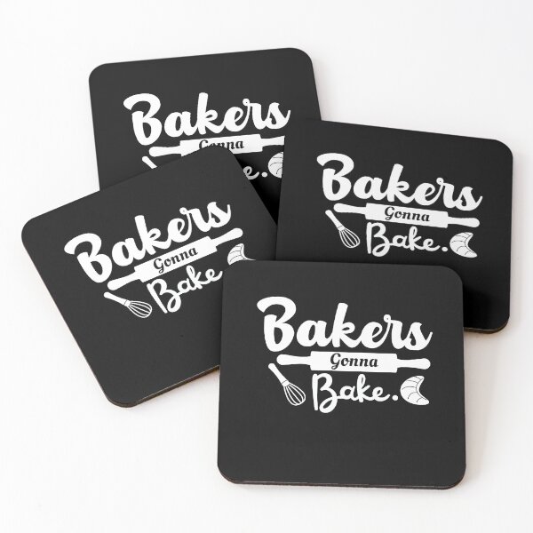 Item preview, Bakers Gonna Bake Funny Pastry Baker Quote Gift designed and sold by MouDantArts.