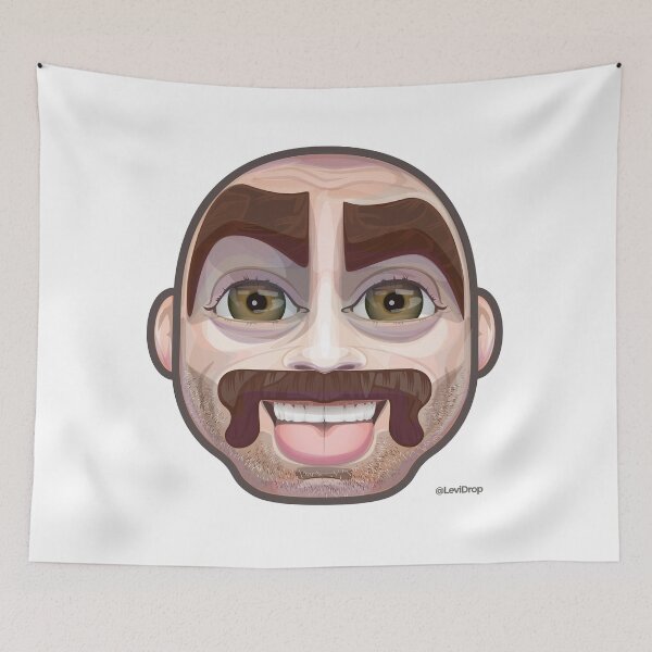 Item preview, 53 Emoji Mike designed and sold by LeviDrop.