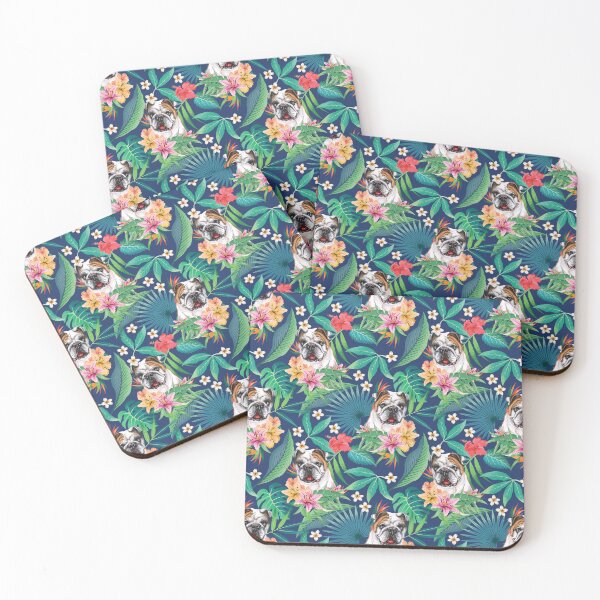 Item preview, Tropical Brindle English British Bulldog 1 designed and sold by lulupetart.