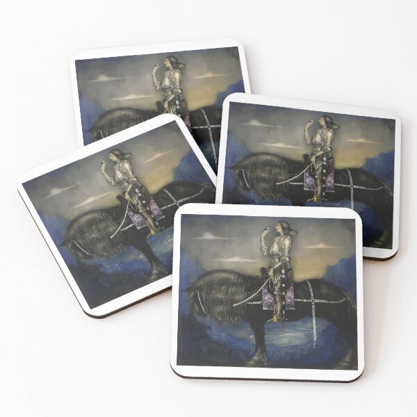 Item preview, John Bauer A Knight Rode Up designed and sold by TeeARTHY.