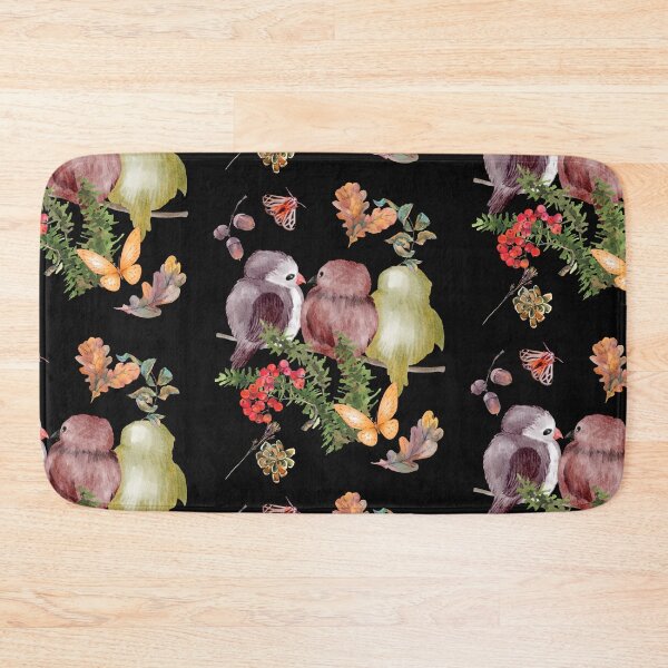 Item preview, Cute Birds On A Twig Watercolor Colorful Nature Design designed and sold by EarthArtDesigns.