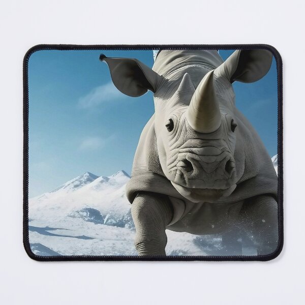 Item preview, Snowboarding Rhino designed and sold by Steeshirts.