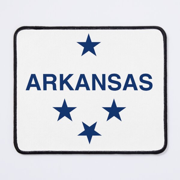 Item preview, Arkansas State Flag Stars and Text Only designed and sold by awsomehog1.