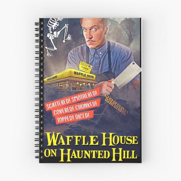 Item preview, Waffle House on Haunted Hill designed and sold by HereticTees.