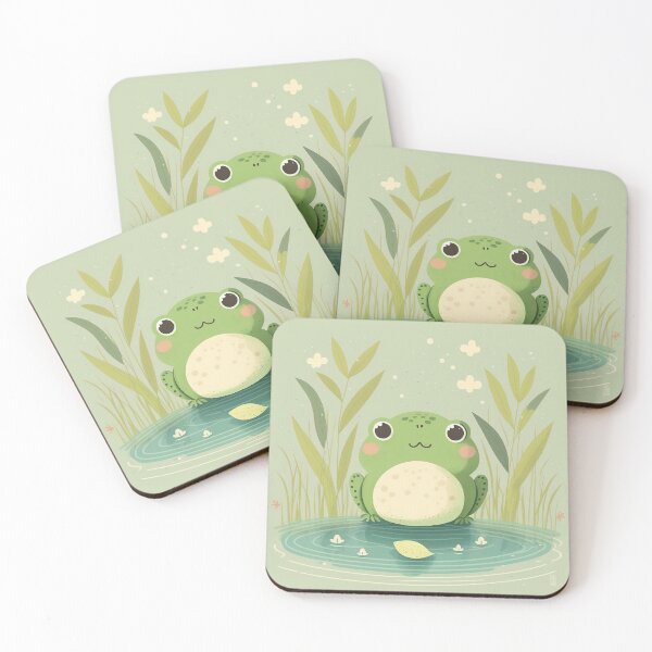 Item preview, The Simplicity of the Little Green Frog designed and sold by bejarano21.