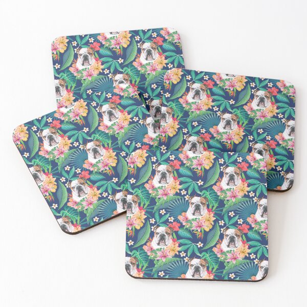Item preview,  Tropical Brindle English British Bulldog 3 designed and sold by lulupetart.