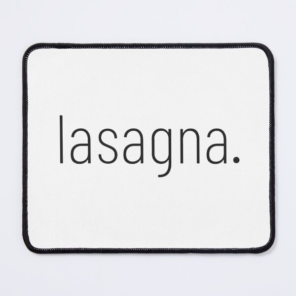 Item preview, Minimalist Lasagna designed and sold by CheeseBlueprint.