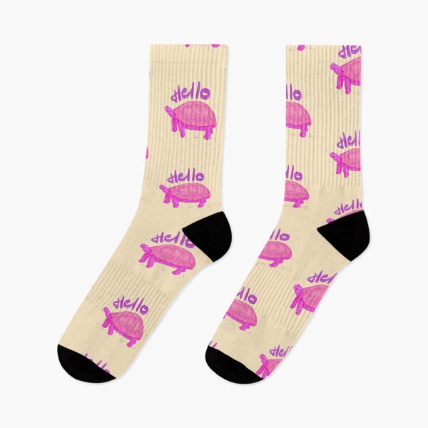 Item preview, Hello pink turtoise designed and sold by pinkyfish1010.