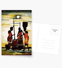 Masai sunrise Postcards