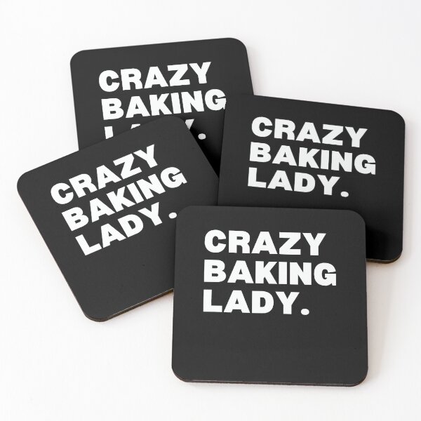 Item preview, Crazy Baking Lady Women Funny Baker Mom Gift designed and sold by MouDantArts.