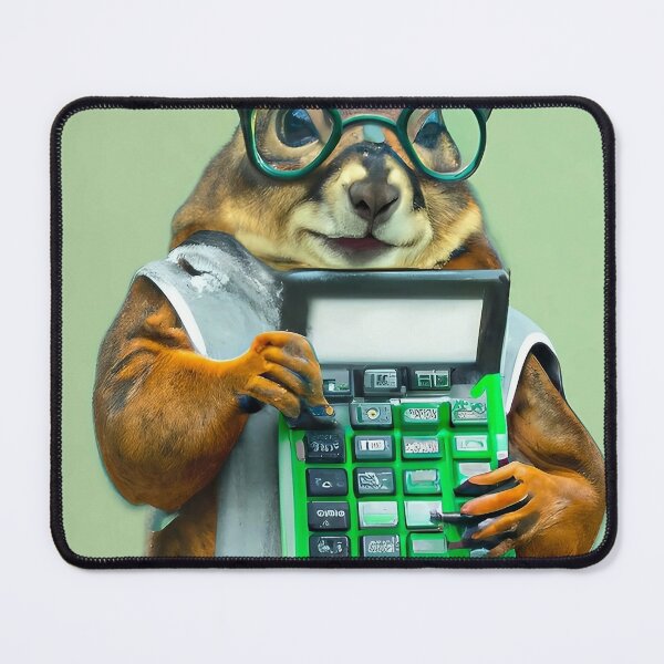 Item preview, Tax Accountant Squirrel designed and sold by Steeshirts.