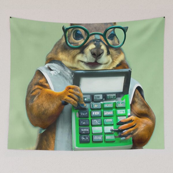 Item preview, Tax Accountant Squirrel designed and sold by Steeshirts.