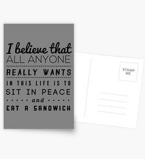 all we want Postcards