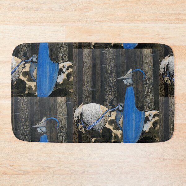 Item preview, John Bauer - Då och då tog tomten tag i tyglarna designed and sold by TeeARTHY.