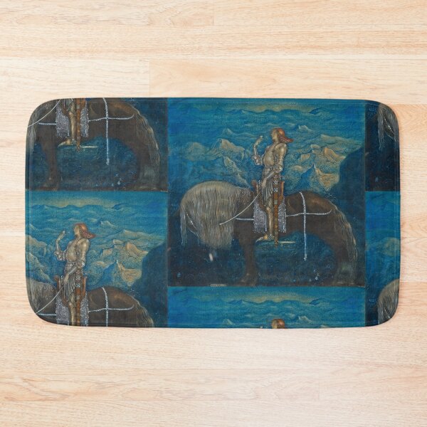 Item preview, En riddare red fram (A knight rode on) by John Bauer designed and sold by TeeARTHY.