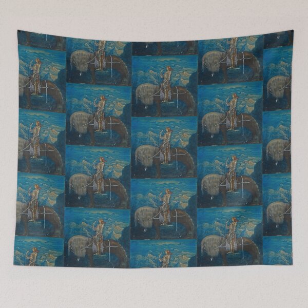 Item preview, En riddare red fram (A knight rode on) by John Bauer designed and sold by TeeARTHY.