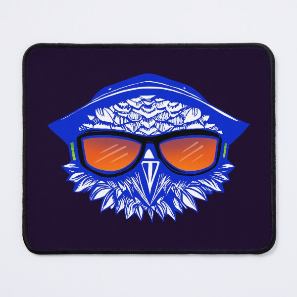 Item preview, The Cool Blue Owl designed and sold by ArtByNabes.