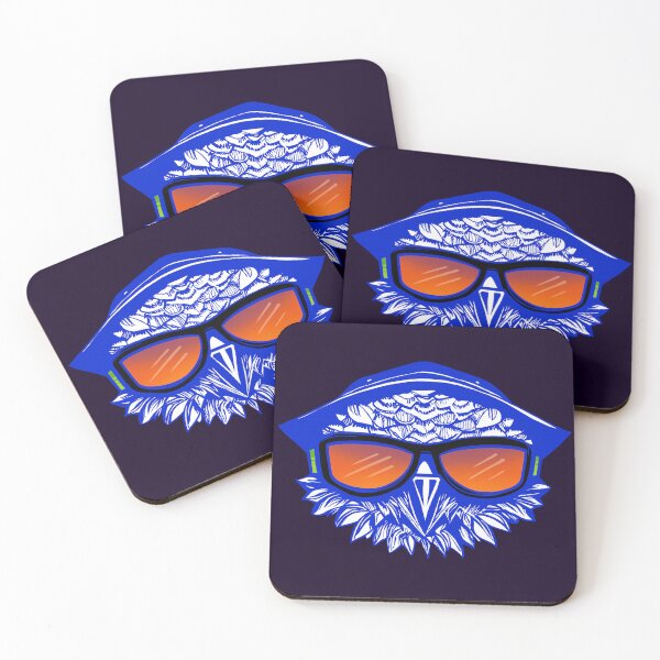 Item preview, The Cool Blue Owl designed and sold by ArtByNabes.
