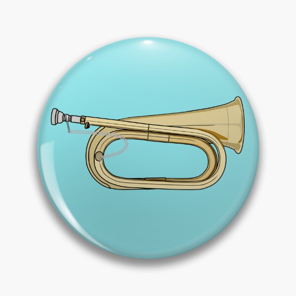 Item preview, Bugle cartoon illustration designed and sold by Misscartoon.