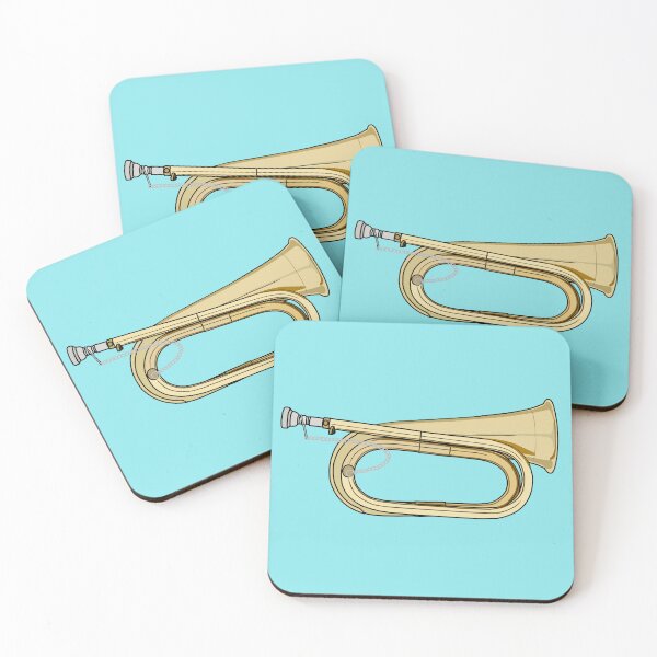Item preview, Bugle cartoon illustration designed and sold by Misscartoon.