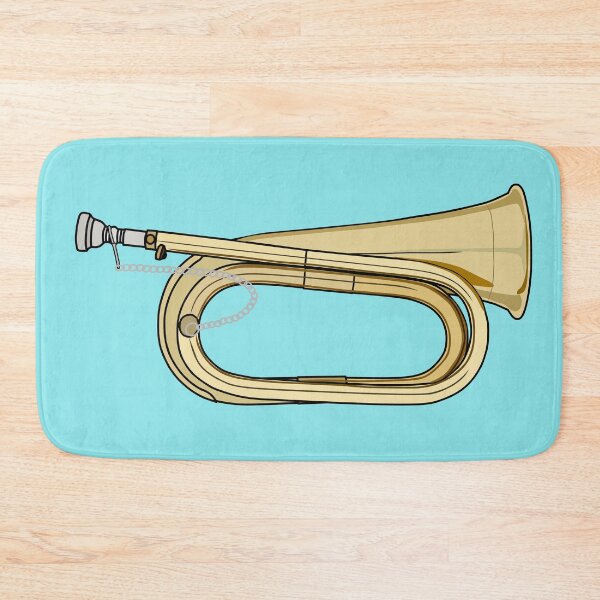 Item preview, Bugle cartoon illustration designed and sold by Misscartoon.