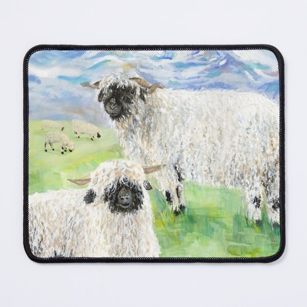 Item preview, Valais Blacknose Sheep at the Matterhorn designed and sold by 3willows.