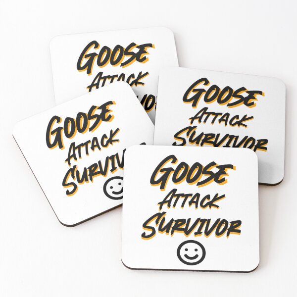 Item preview, Goose attack Survivor designed and sold by inspirethegiant.