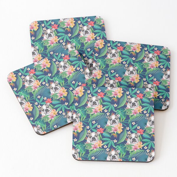 Item preview, Tropical Lilac English British Bulldog 9 designed and sold by lulupetart.