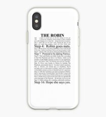 Vinilo o funda para iPhone el petirrojo