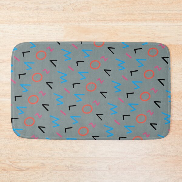 Item preview, 1940s Inspired Textile Print | Multicolored Abstract Squiggles  designed and sold by clubnoirai.