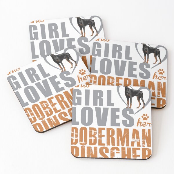Item preview, This girl loves her Doberman Pinscher! Especially for Doberman owners!  designed and sold by boeygolaqah.