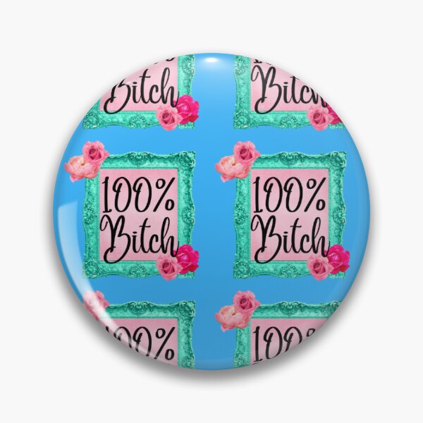 Item preview, 100% Bitch Blue designed and sold by mrshannah.
