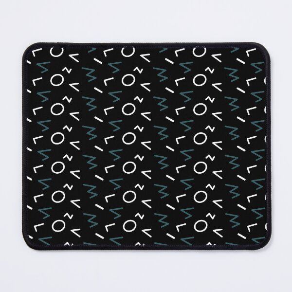 Item preview, 1940s Inspired Textile Print | Multicolored Abstract Squiggles II designed and sold by clubnoirai.