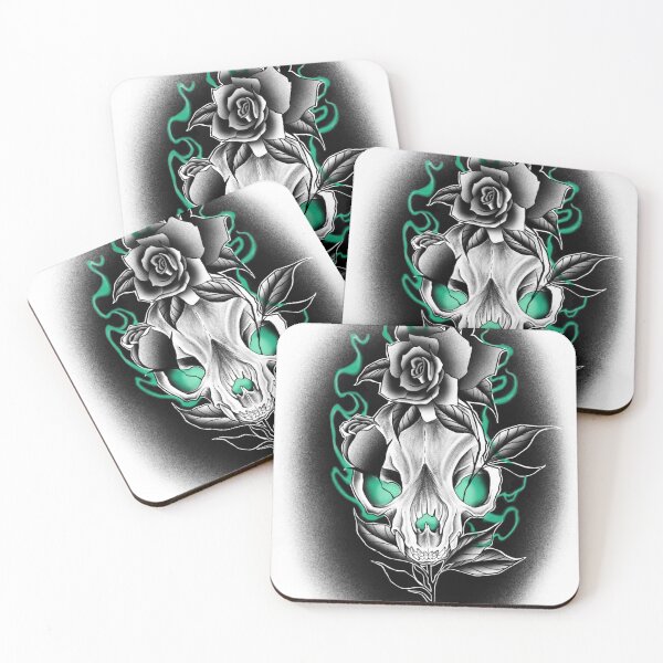 Item preview, dog skull designed and sold by NomadaArtshop.