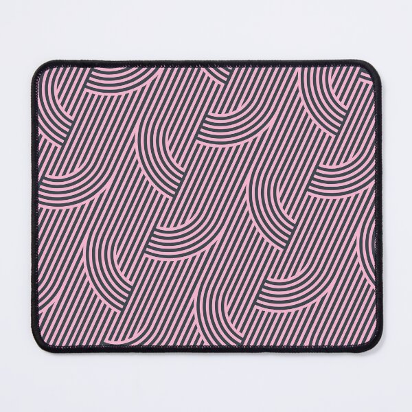 Item preview, 1940s Inspired Textile Print | Multicolored Abstract Geometric Stripes II designed and sold by clubnoirai.