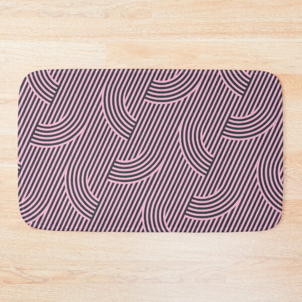 Item preview, 1940s Inspired Textile Print | Multicolored Abstract Geometric Stripes II designed and sold by clubnoirai.