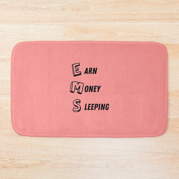 Item preview, EMS- earn money sleeping, EMT, Paramedic designed and sold by Crafty-Anomaly.