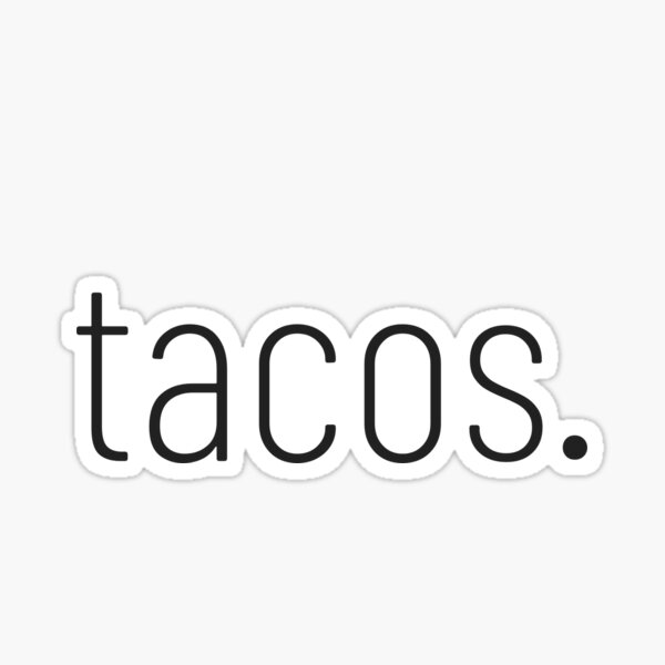 Item preview, Minimalist Tacos designed and sold by CheeseBlueprint.