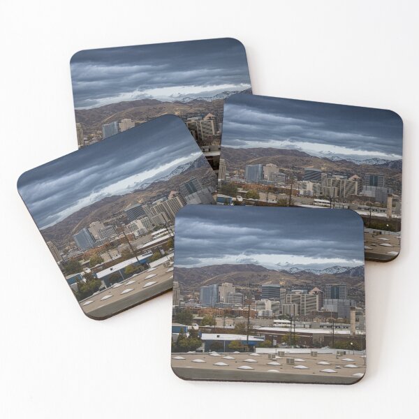 Item preview, Salt Lake City and the Wasatch Mountains designed and sold by Professor101.