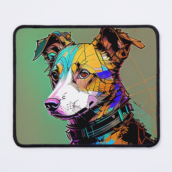 Item preview, Cyber Canine: A Futuristic Portrait of Man's Best Friend designed and sold by DavesDogShop.