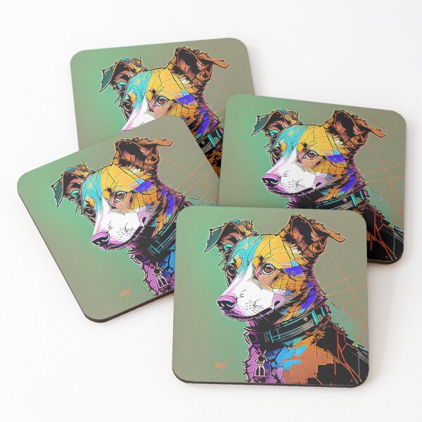 Item preview, Cyber Canine: A Futuristic Portrait of Man's Best Friend designed and sold by DavesDogShop.