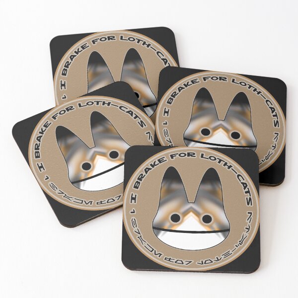 Item preview, I Brake For Loth-Cats designed and sold by Veraukoion.