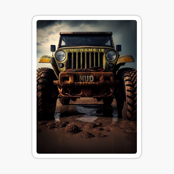 Jeep Thing Stickers for Sale | Redbubble
